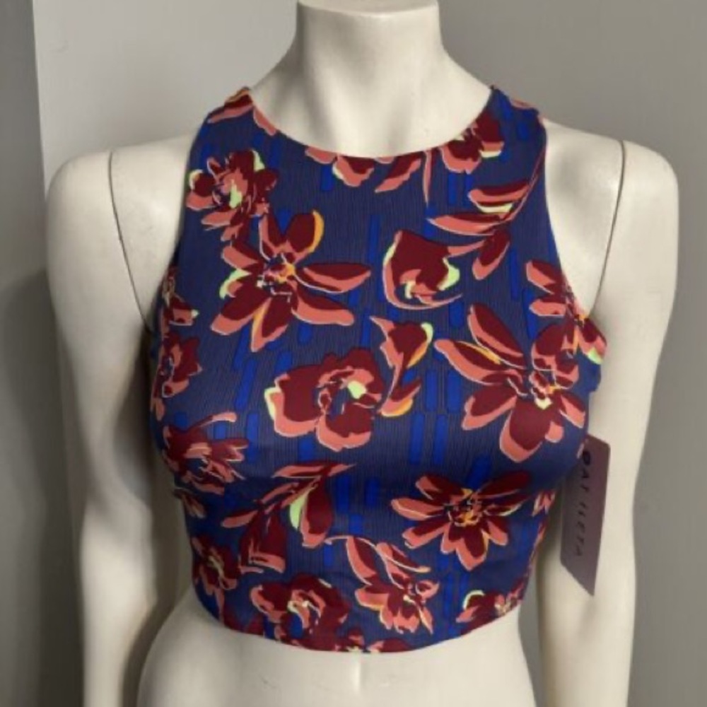 ATHLETA CONSCIOUS CROP PRINTED